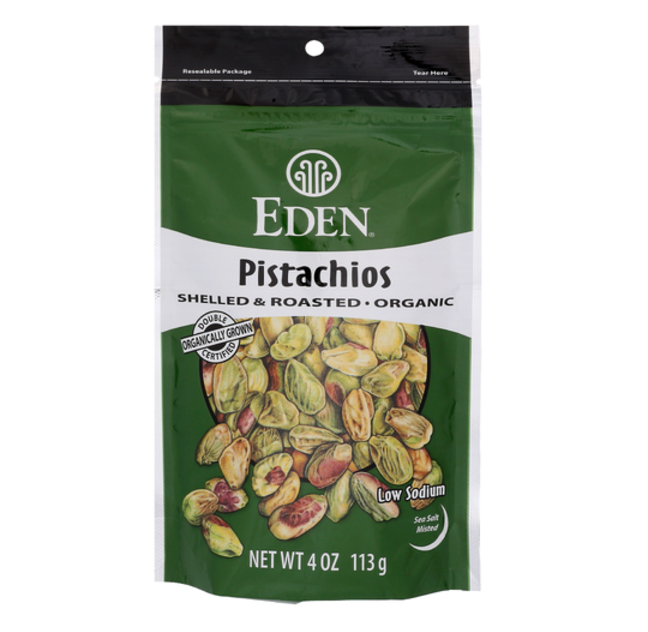 EDEN FOODS NUT PISTACHIO SHELLD RST