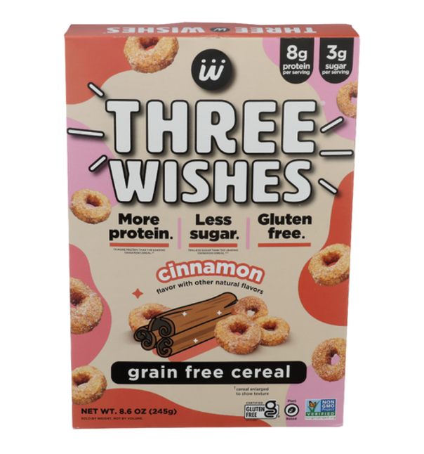 THREE WISHES CEREAL CINNA GRAIN FREE