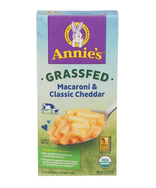 ANNIES HOMEGROWN MAC & CHS MILD CHDR
