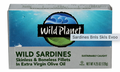 WILD PLANET SARDINES BNLS SKLS EVOO