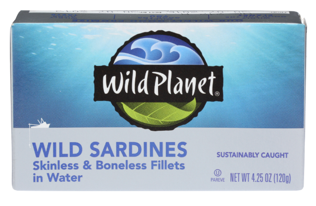 WILD PLANET SARDINES BNLS SKLS WATER