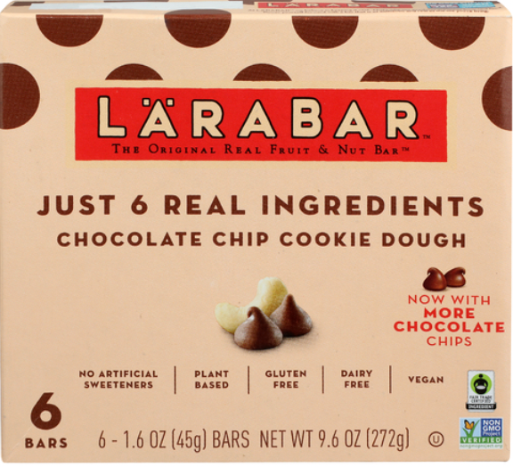 LARABAR BAR CHC CHP CKIE DGH 6PK