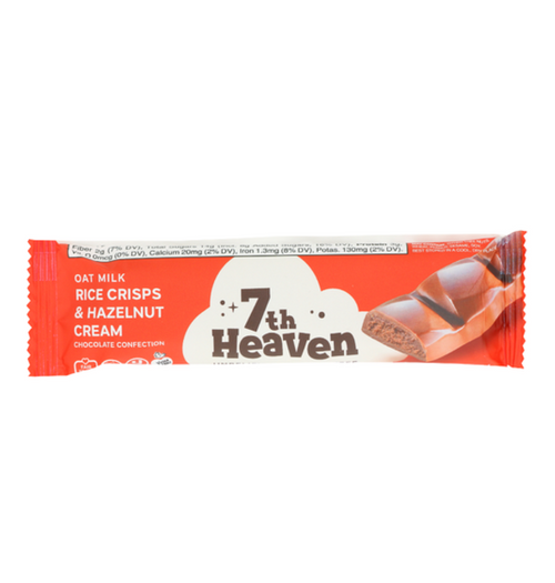 7TH HEAVEN CHOC BAR HZLNT RICE CRSP