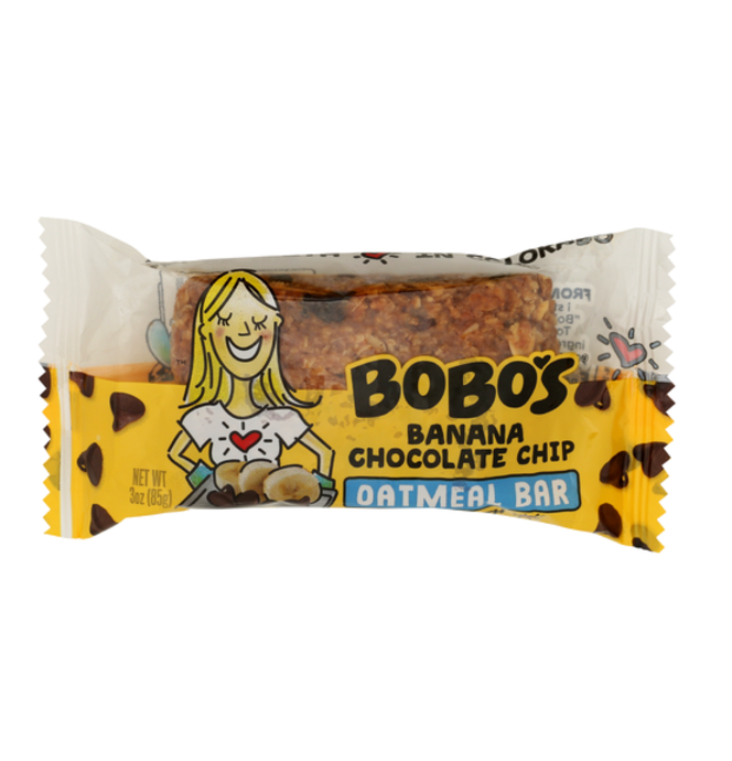 BOBOS OAT BARS BAR OAT BANANA CHOC CHIP