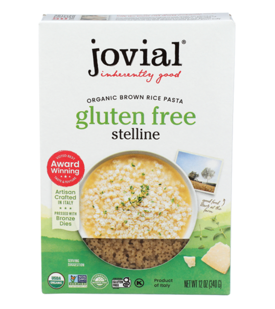 JOVIAL PASTA BRWN RICE STELLINE