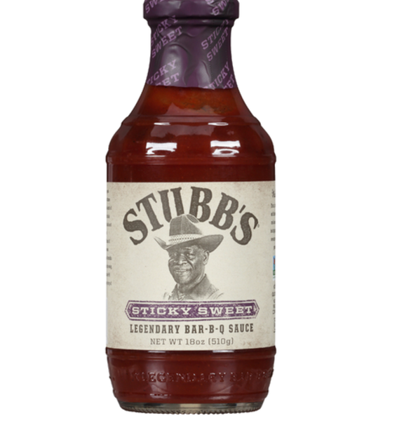 STUBBS SAUCE BBQ STICKY SWT