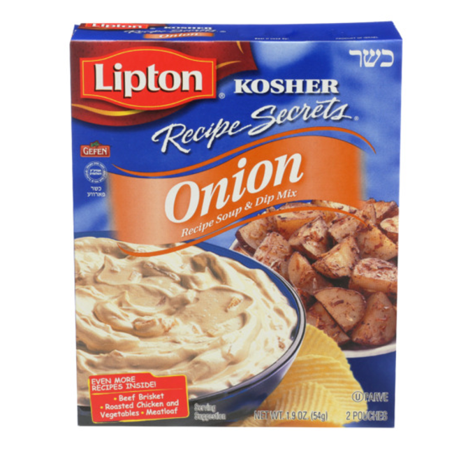 LIPTON - KOSHER SOUP RECIPE SECRET ONION
