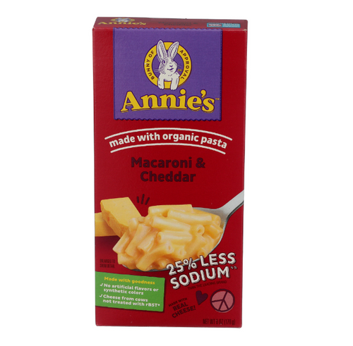 ANNIES HOMEGROWN MAC & CHS LOW SODM
