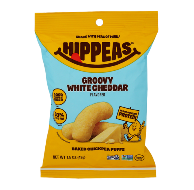 HIPPEAS PUFFS WHITE CHEDDAR