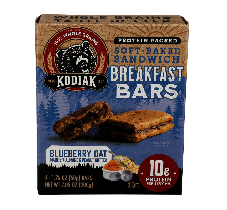 KODIAK BAR BRKFST BLUEBERRY OAT