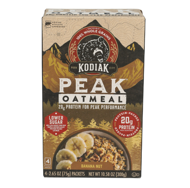 KODIAK OATMEAL PEAK BANANA NUT