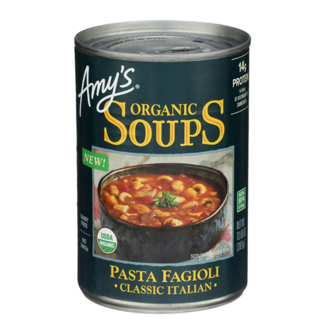 AMYS SOUP PASTA FAGIOLI