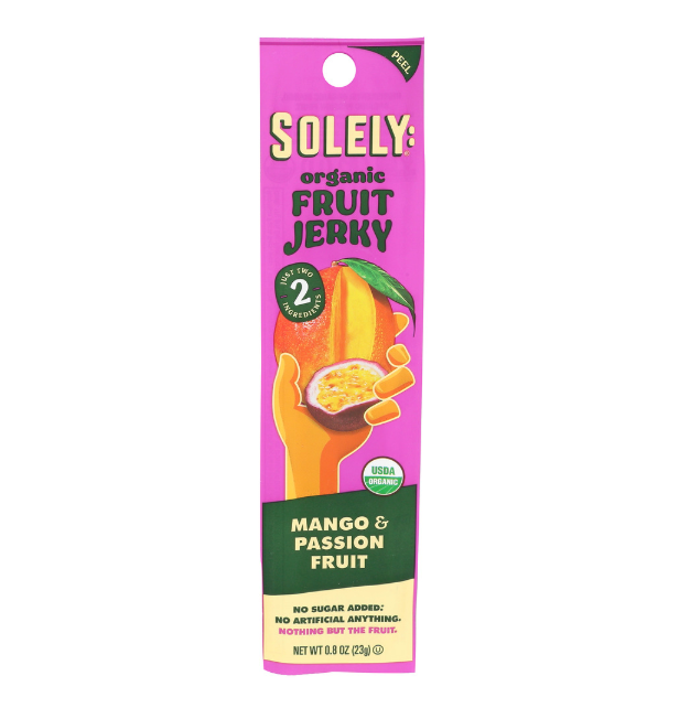 SOLELY FRUIT JERKY MANGO PSNFRT
