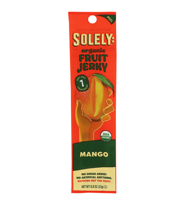 SOLELY FRUIT JERKY MANGO