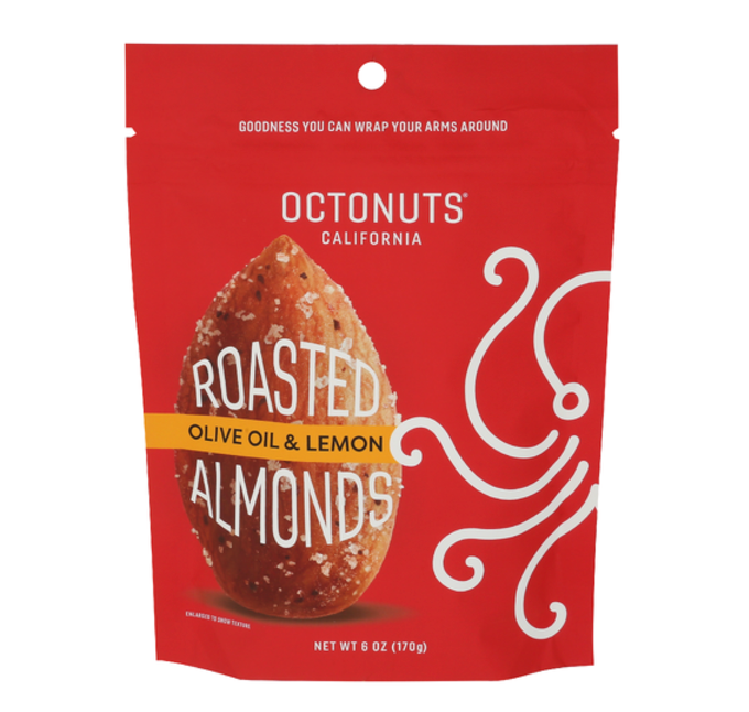 OCTONUTS ALMONDS OLIVE OIL LEMON
