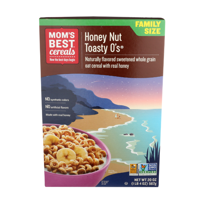 MOMS BEST CEREAL TOASTY O HONEY NUT