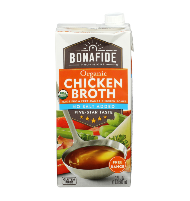 BONAFIDE BROTH CHICKEN NSA DRY