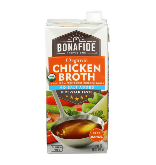 BONAFIDE BROTH CHICKEN NSA DRY