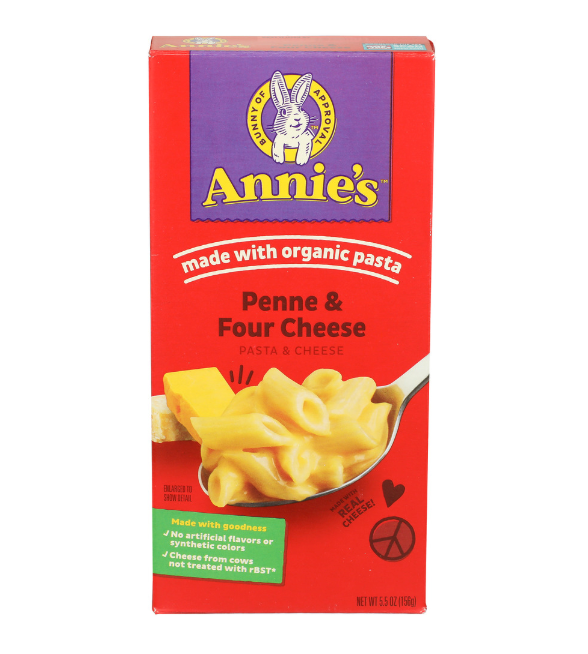 ANNIES HOMEGROWN MAC & CHS FOUR CHEESE