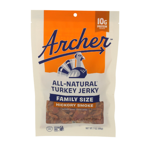 ARCHER JERKY TURKEY HICKORY SMKD