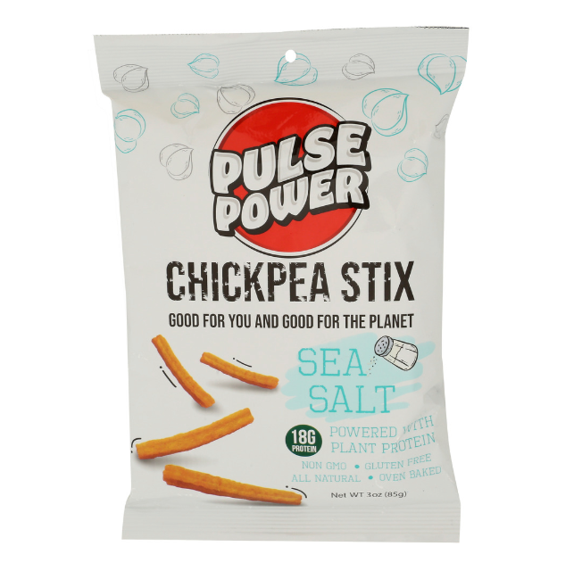 PULSE POWER SNACK CHKPEA SEA SALT