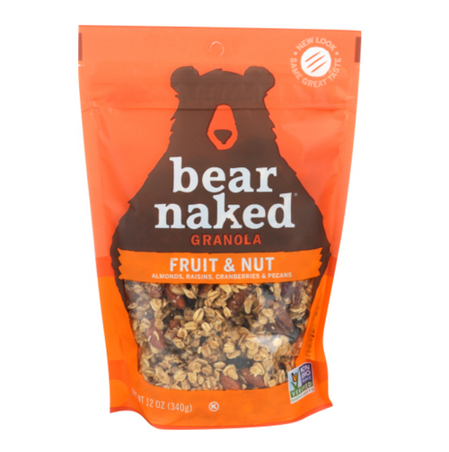 BEAR NAKED GRANOLA FRUIT N NUT