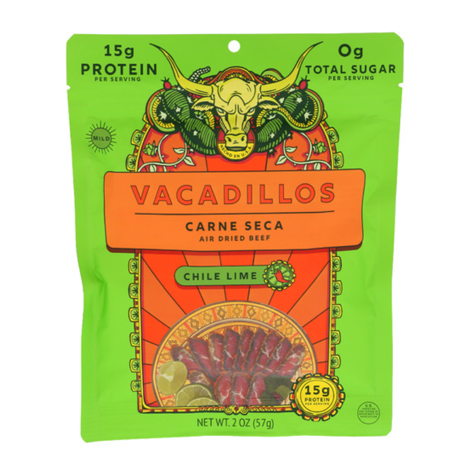 VACADILLOS JERKY CARNE CHILE LIME