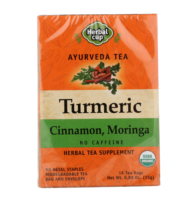 HERBAL CUP TEA TURMERIC CINNA MORNGA