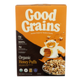 GOOD GRAINS CEREAL PUFFS HONEY ORG