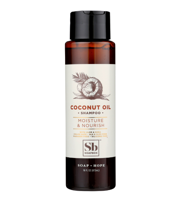 SOAPBOX SHAMPOO COCONUT OIL