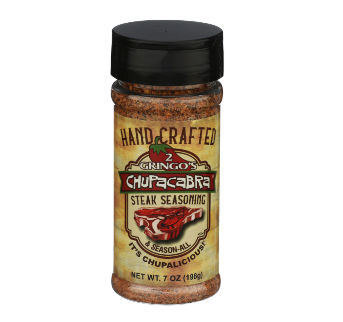 2 GRINGOS CHUPACABRA SEASONING STEAK