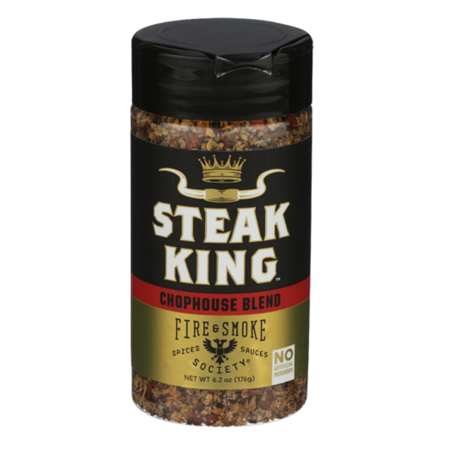 FIRE AND SMOKE RUB STEAK KING