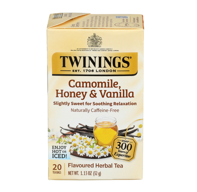 TWINING TEA TEA HRBL CAMMLE HNY VNLA