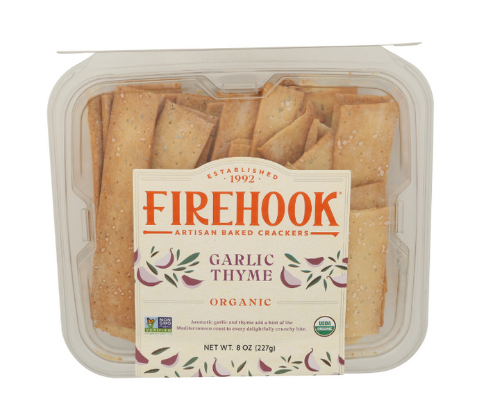 FIREHOOK CRACKER BKD GARLIC THYME